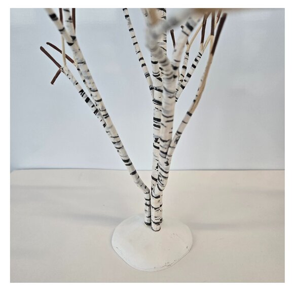Dept 56 Village Winter 13" White Birch Tree Adjustable - Picture 4 of 5